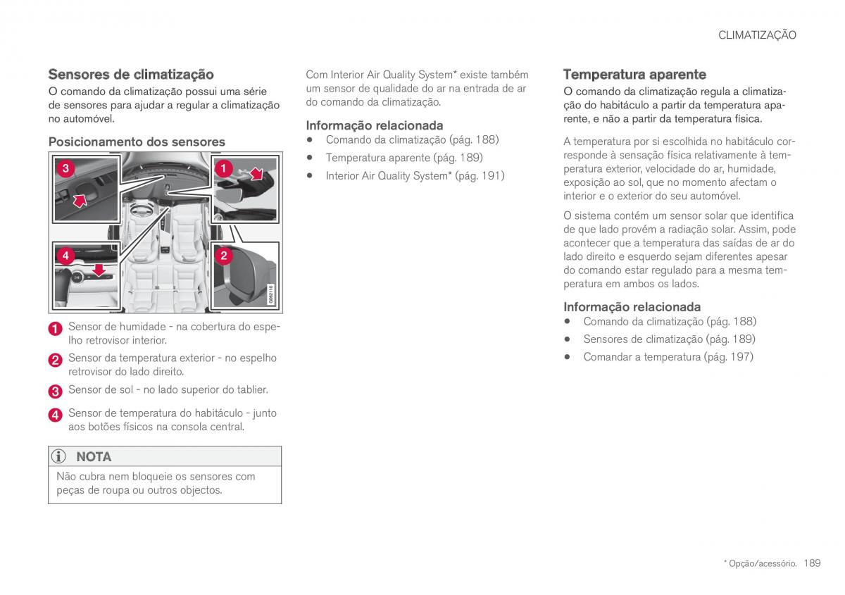 Volvo XC60 II 2 manual del propietario / page 191