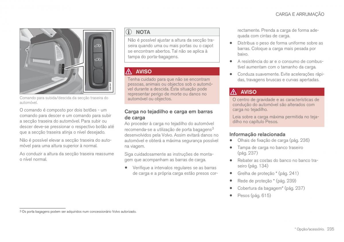 Volvo XC60 II 2 manual del propietario / page 237