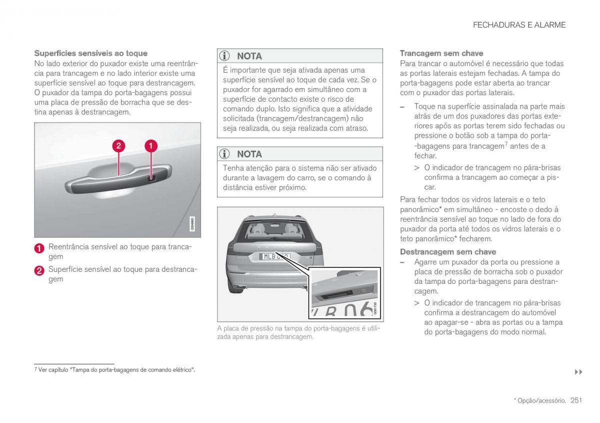 Volvo XC60 II 2 manual del propietario / page 253