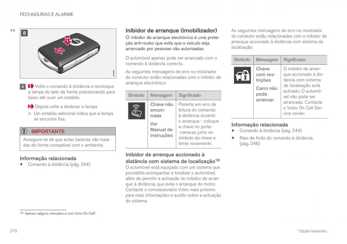 Volvo XC60 II 2 manual del propietario / page 272