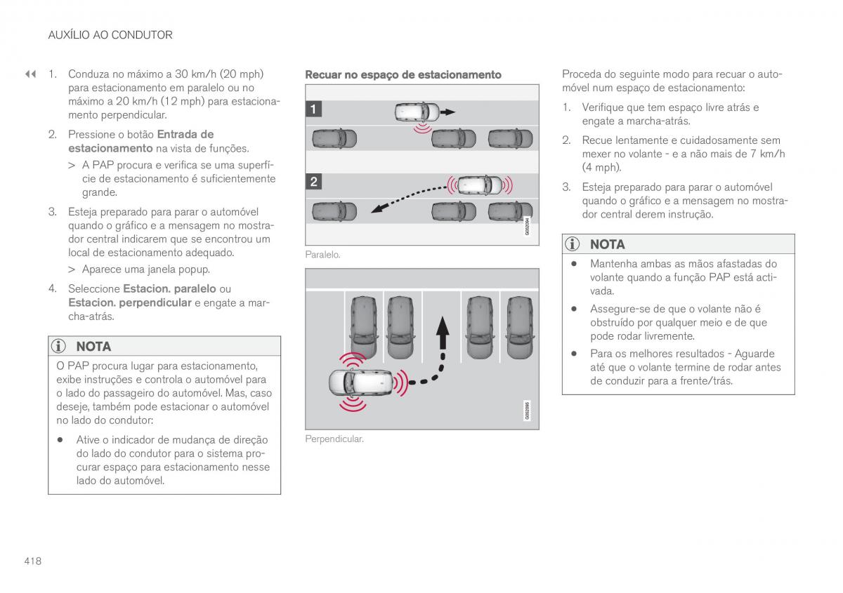 Volvo XC60 II 2 manual del propietario / page 420