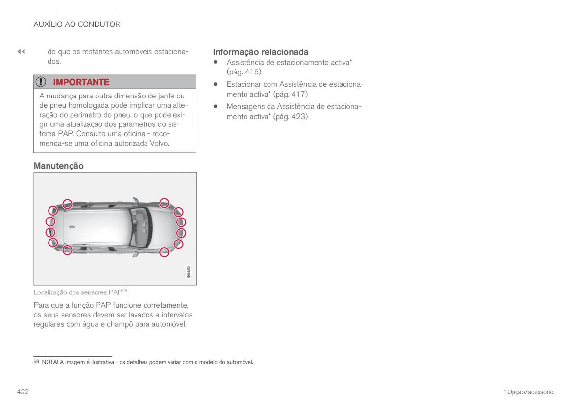 Volvo XC60 II 2 manual del propietario / page 424