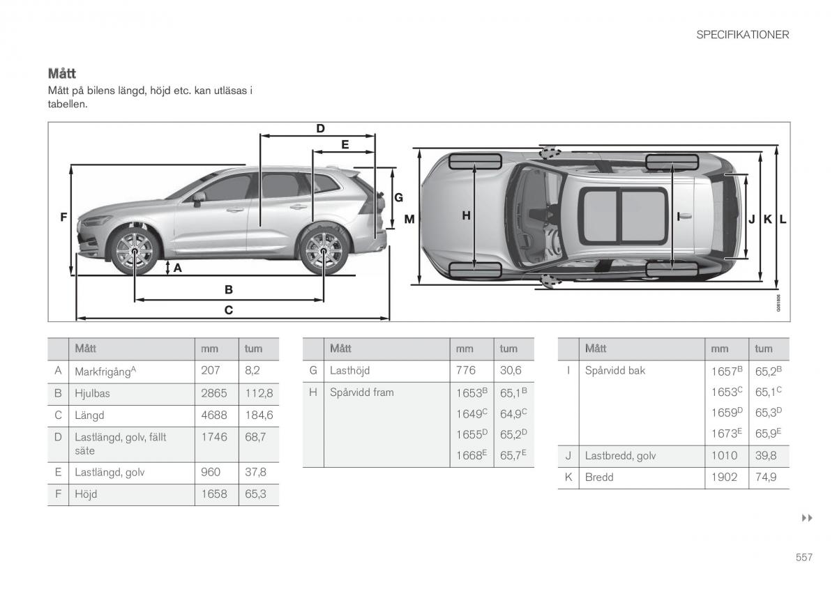 Volvo XC60 II 2 instruktionsbok / page 559