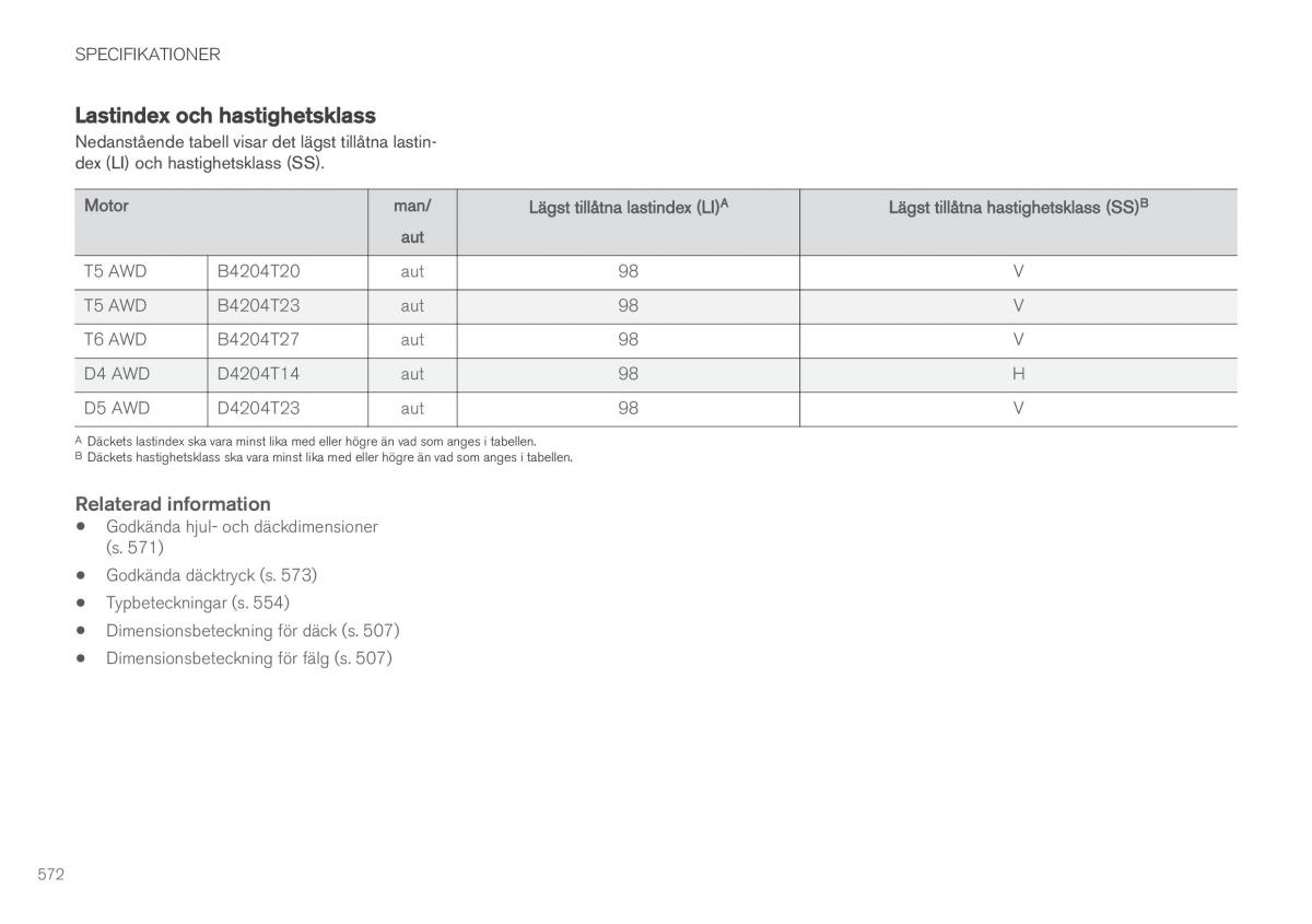 Volvo XC60 II 2 instruktionsbok / page 574