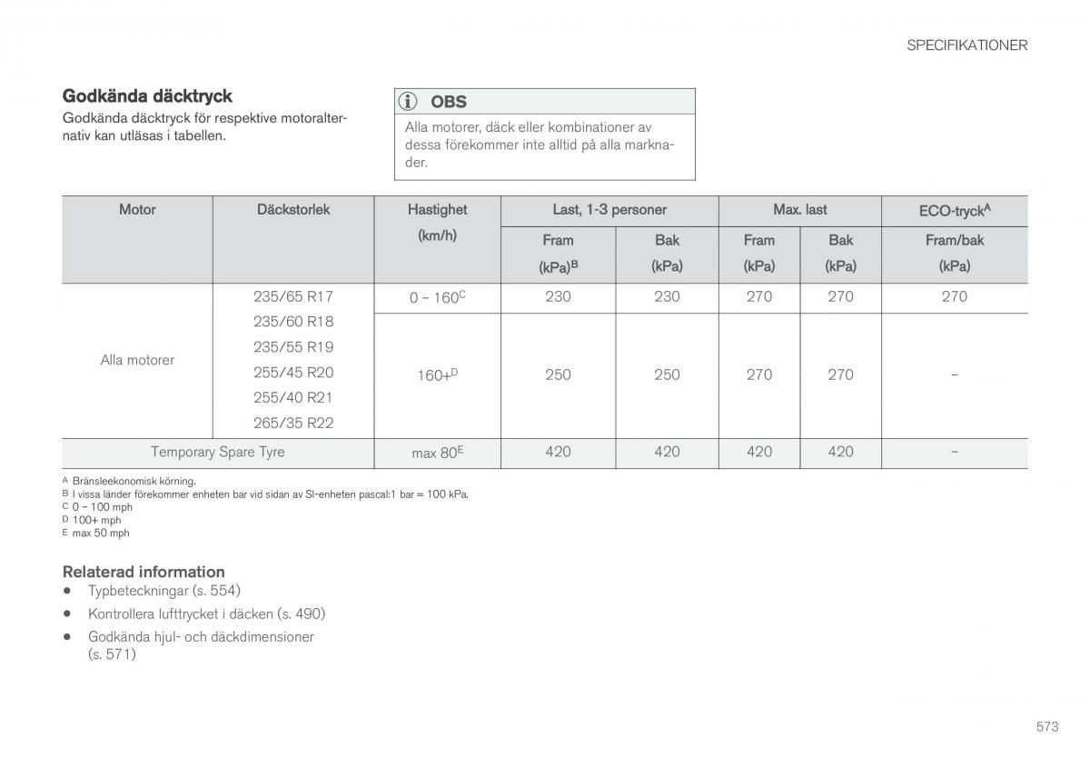 Volvo XC60 II 2 instruktionsbok / page 575