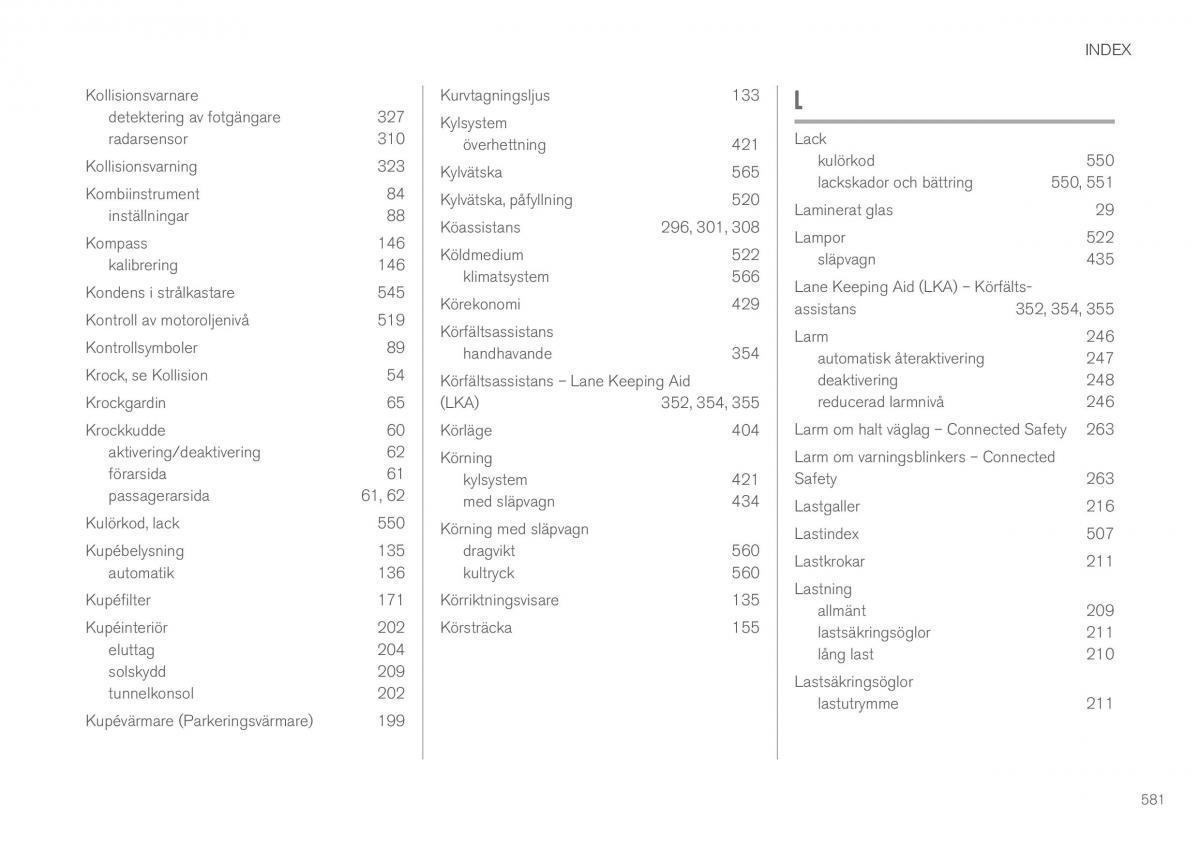 Volvo XC60 II 2 instruktionsbok / page 583