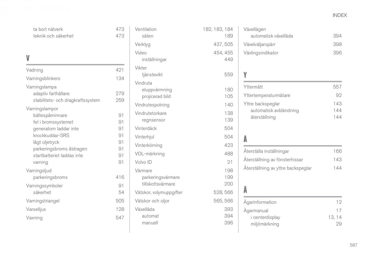 Volvo XC60 II 2 instruktionsbok / page 589