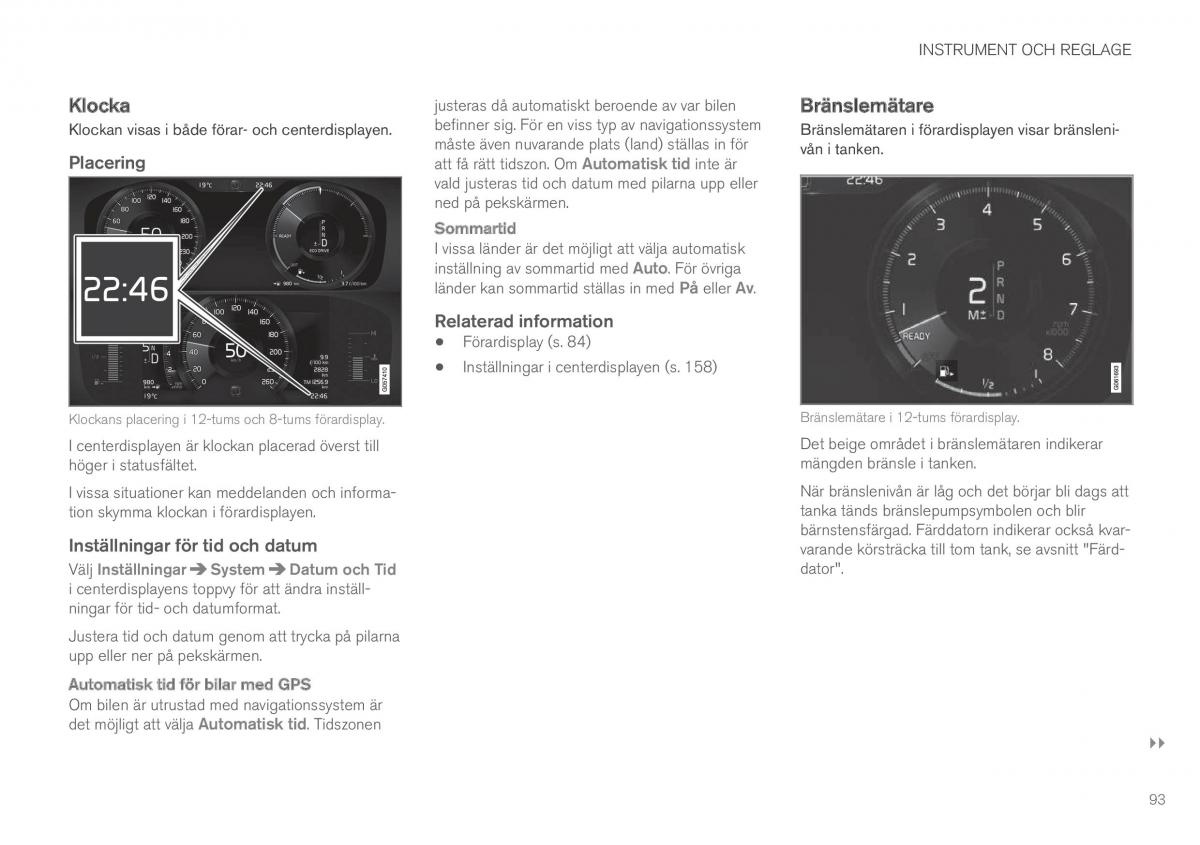 Volvo XC60 II 2 instruktionsbok / page 95