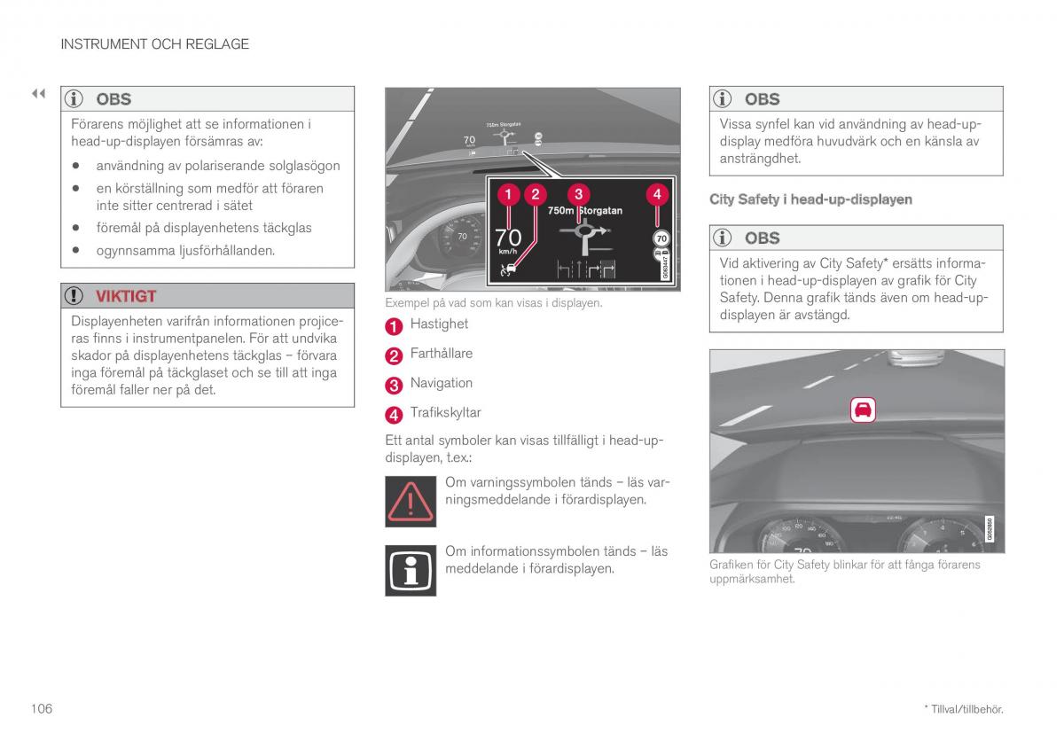 Volvo XC60 II 2 instruktionsbok / page 108