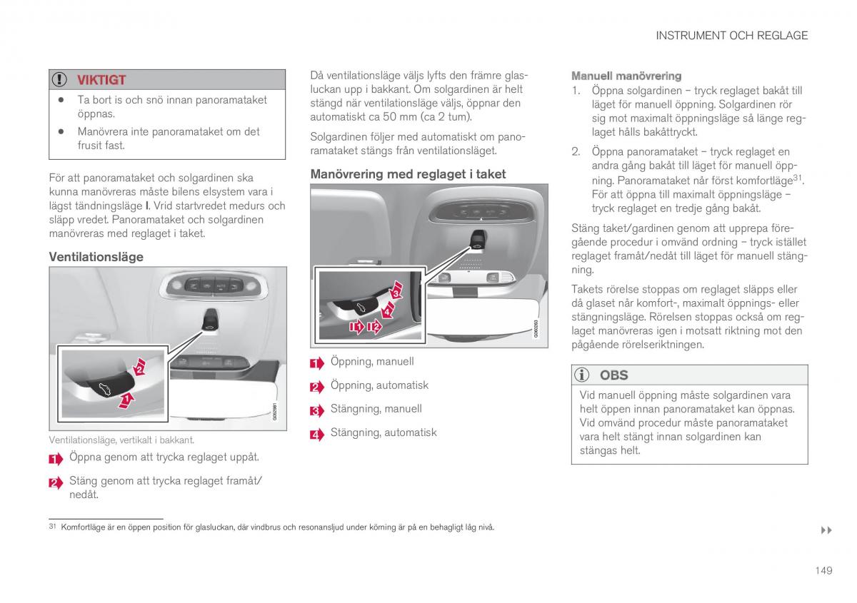 Volvo XC60 II 2 instruktionsbok / page 151