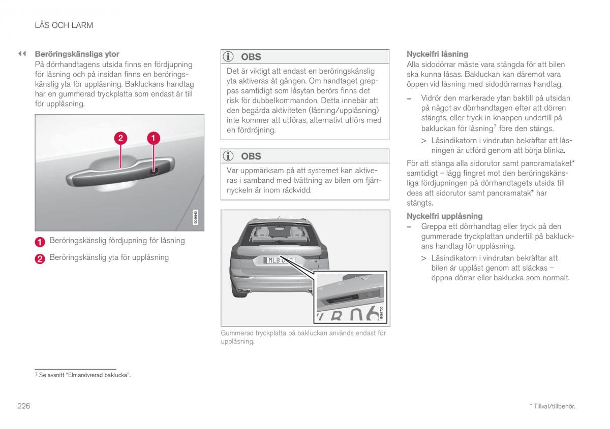 Volvo XC60 II 2 instruktionsbok / page 228