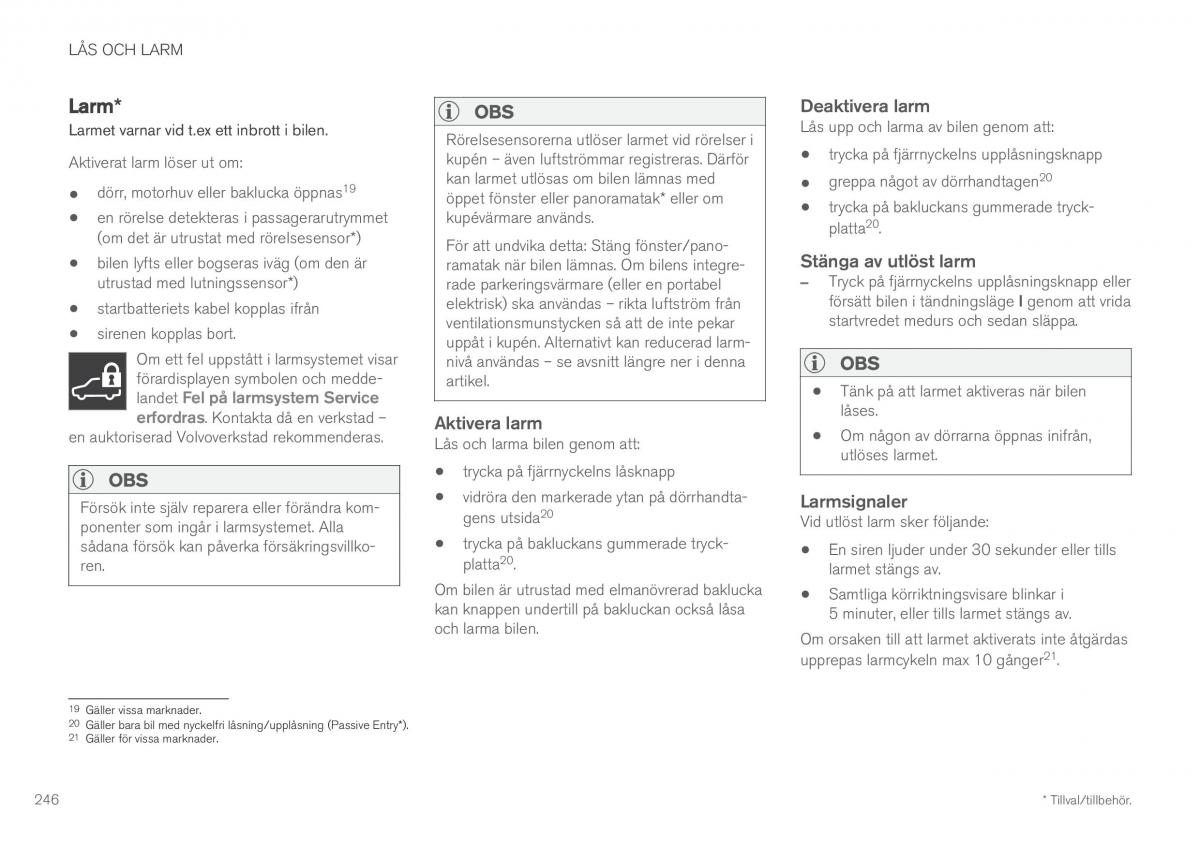 Volvo XC60 II 2 instruktionsbok / page 248