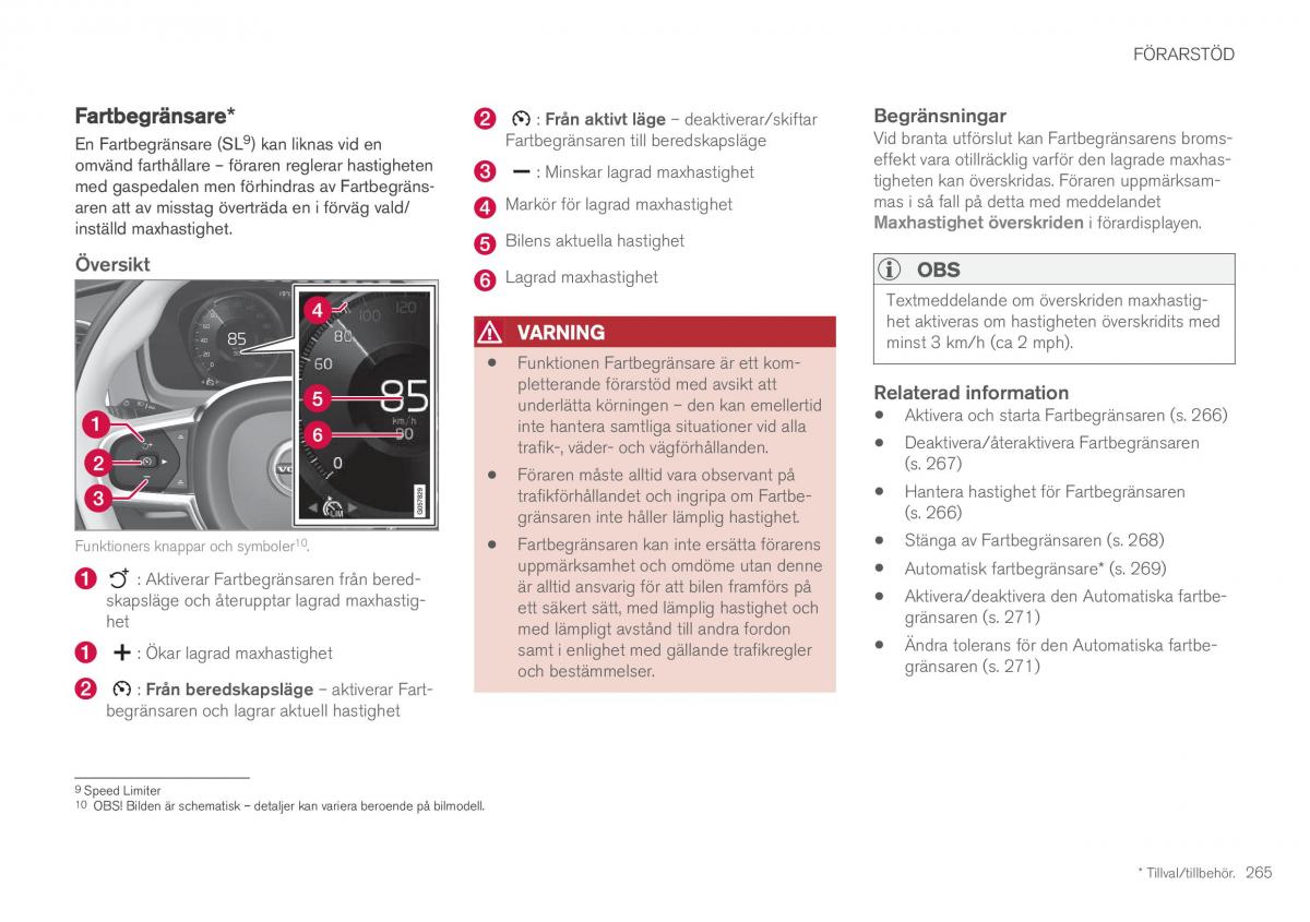 Volvo XC60 II 2 instruktionsbok / page 267