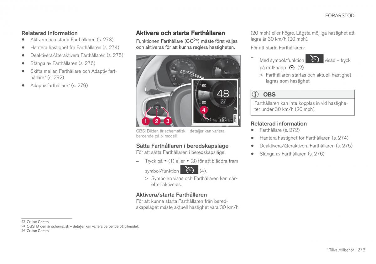 Volvo XC60 II 2 instruktionsbok / page 275