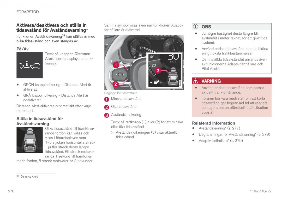 Volvo XC60 II 2 instruktionsbok / page 280