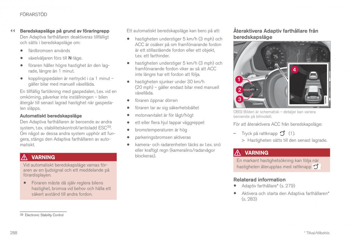 Volvo XC60 II 2 instruktionsbok / page 290