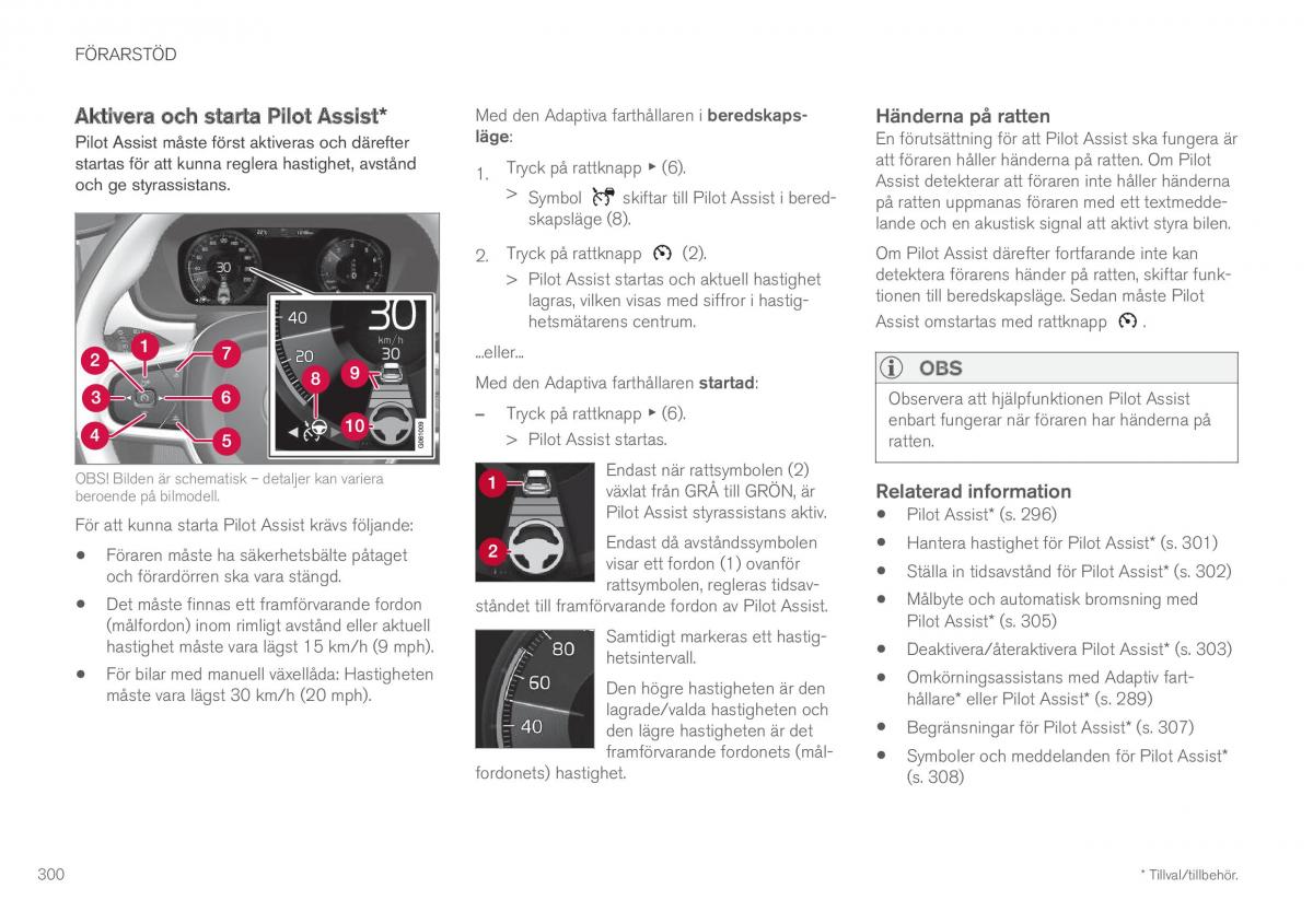 Volvo XC60 II 2 instruktionsbok / page 302