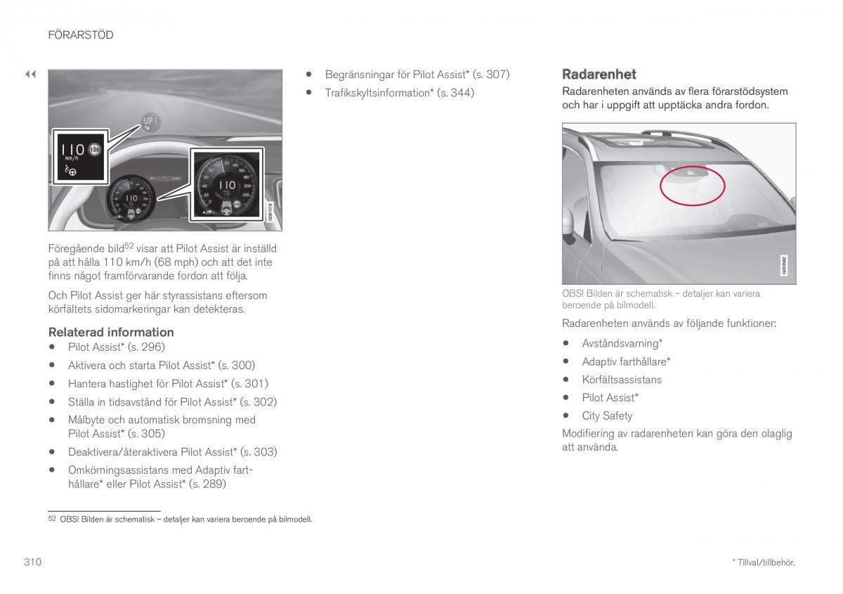 Volvo XC60 II 2 instruktionsbok / page 312