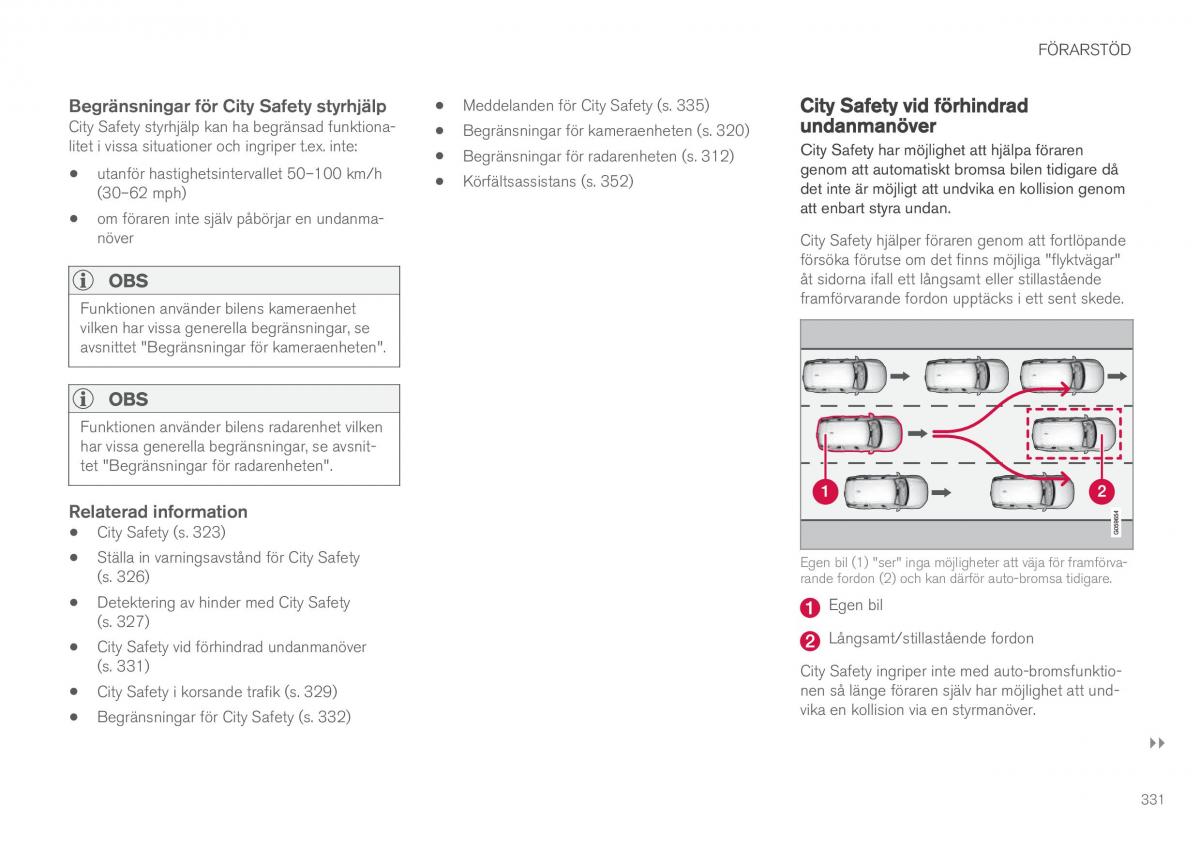 Volvo XC60 II 2 instruktionsbok / page 333