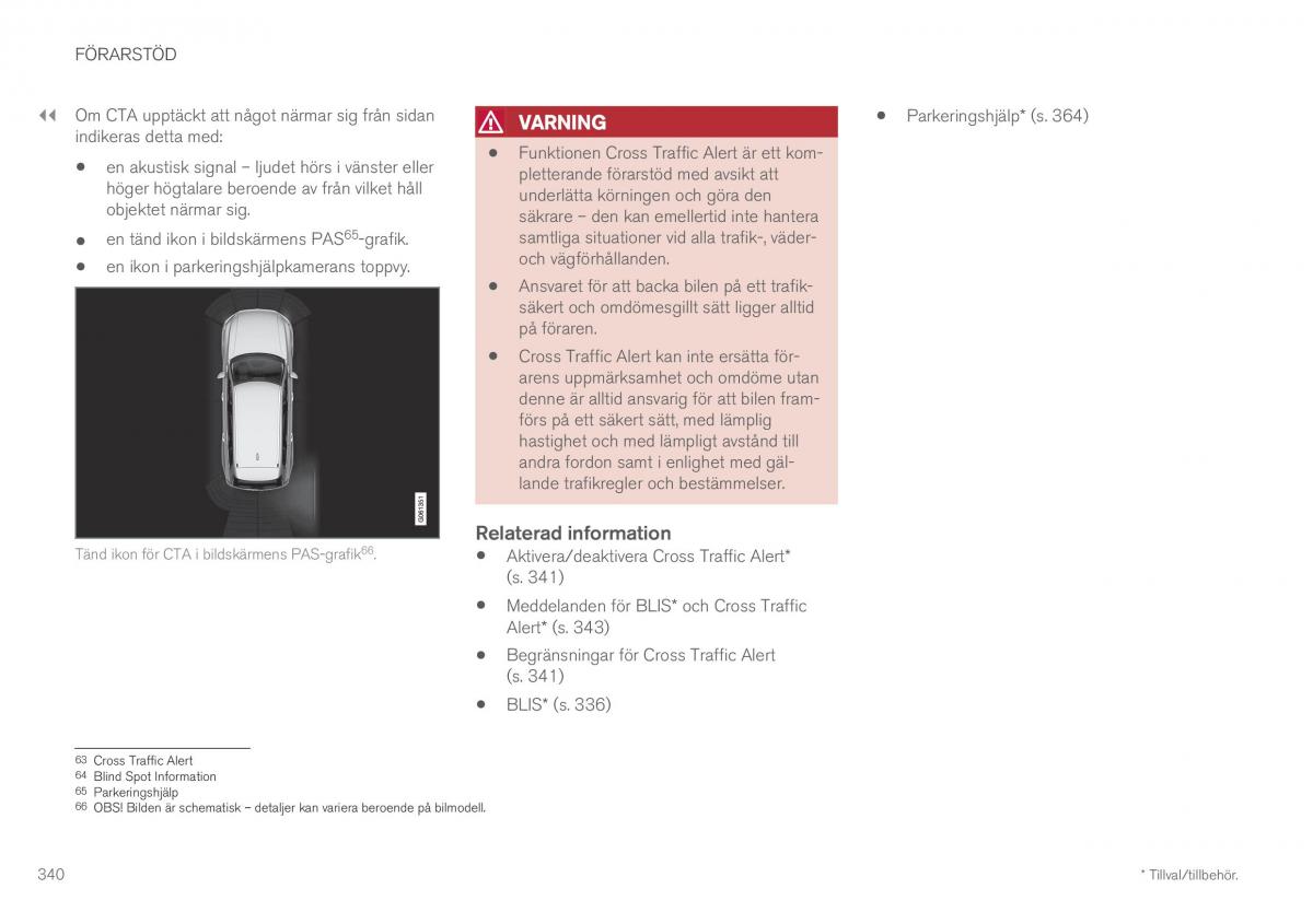 Volvo XC60 II 2 instruktionsbok / page 342