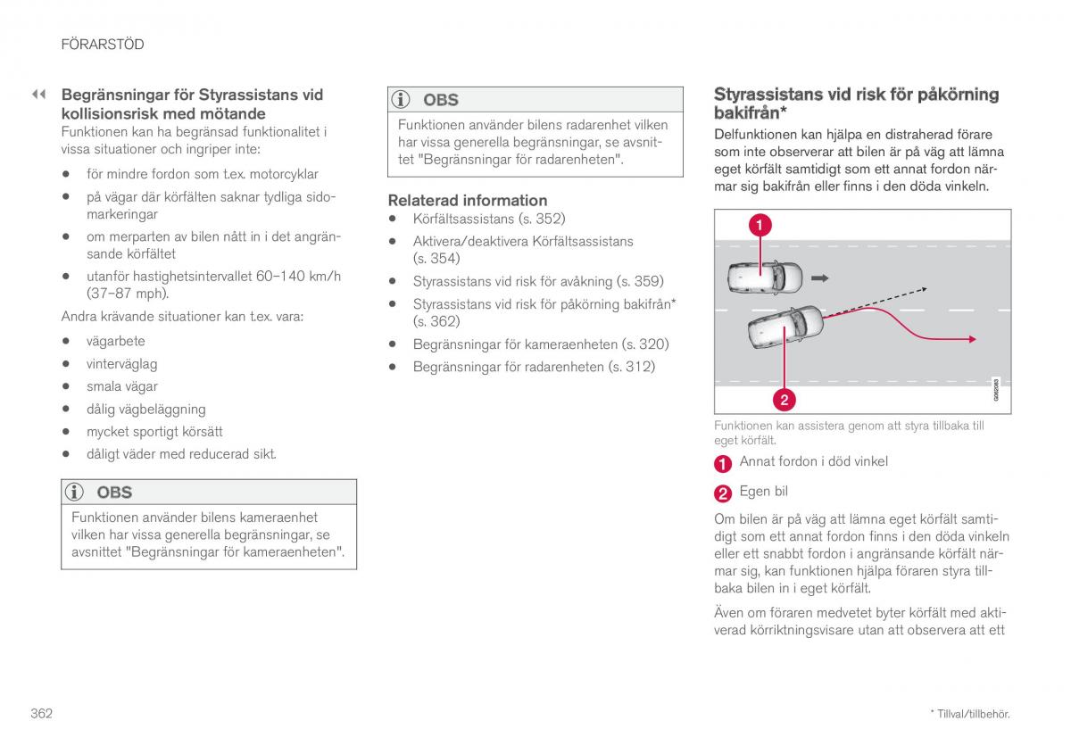 Volvo XC60 II 2 instruktionsbok / page 364