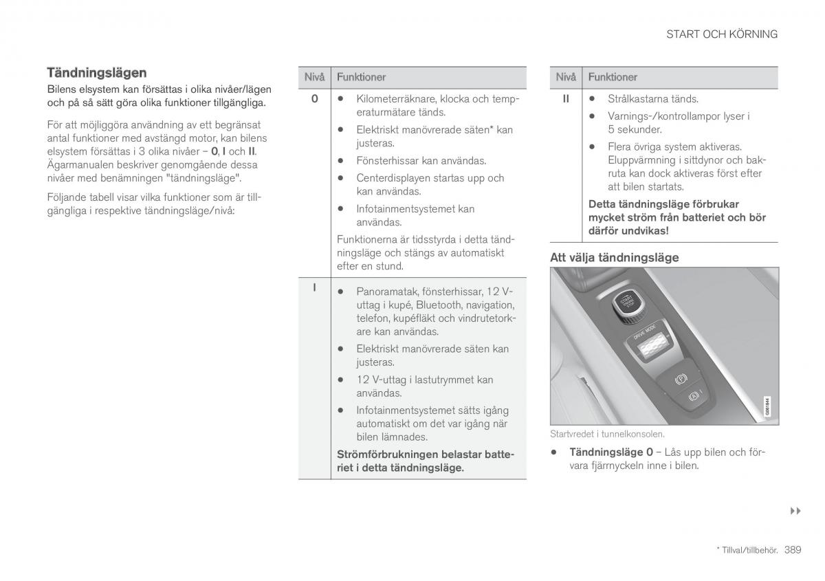 Volvo XC60 II 2 instruktionsbok / page 391