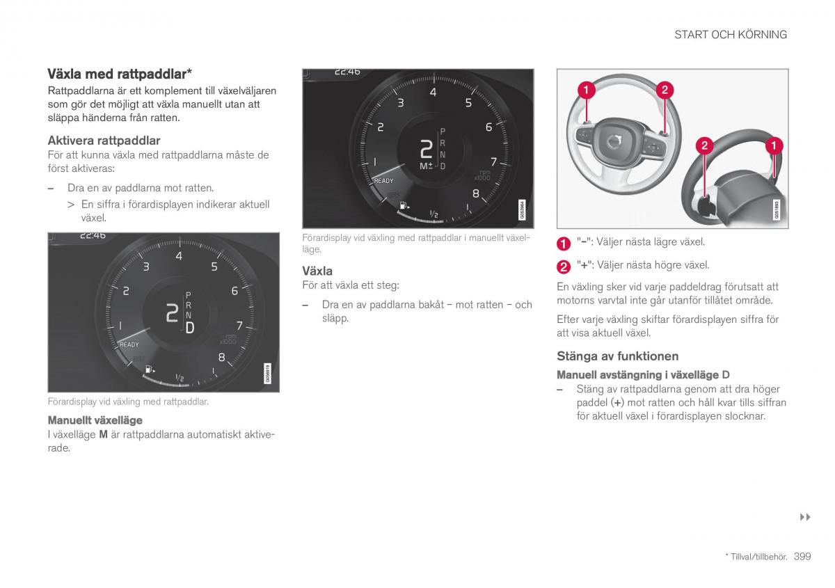 Volvo XC60 II 2 instruktionsbok / page 401