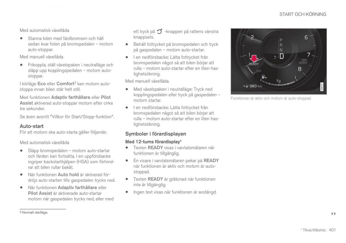 Volvo XC60 II 2 instruktionsbok / page 403