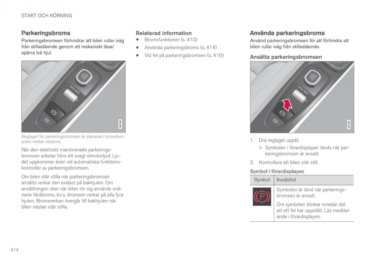 Volvo XC60 II 2 instruktionsbok / page 416