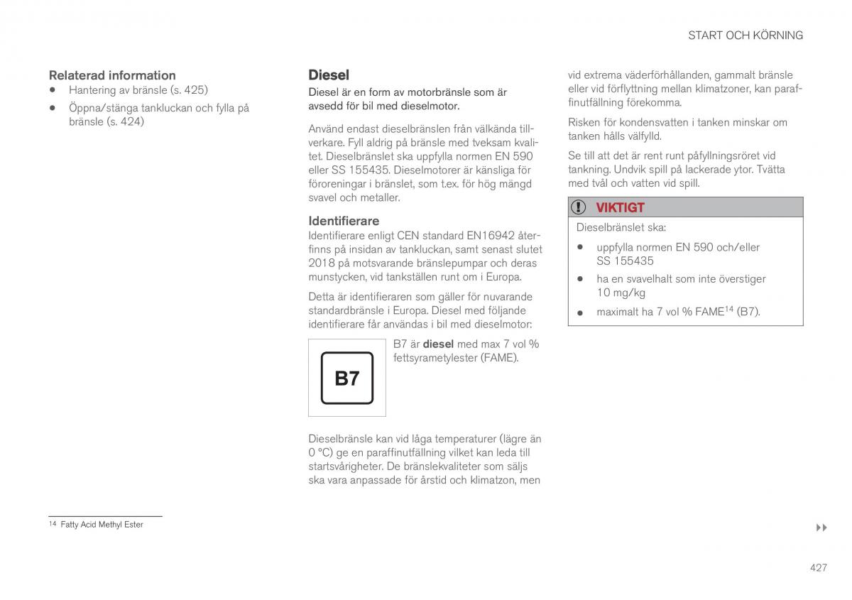 Volvo XC60 II 2 instruktionsbok / page 429