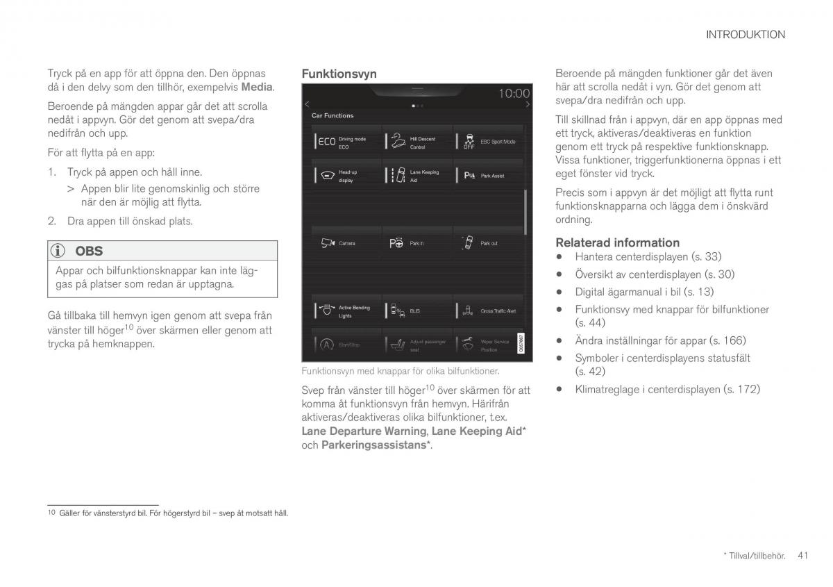 Volvo XC60 II 2 instruktionsbok / page 43