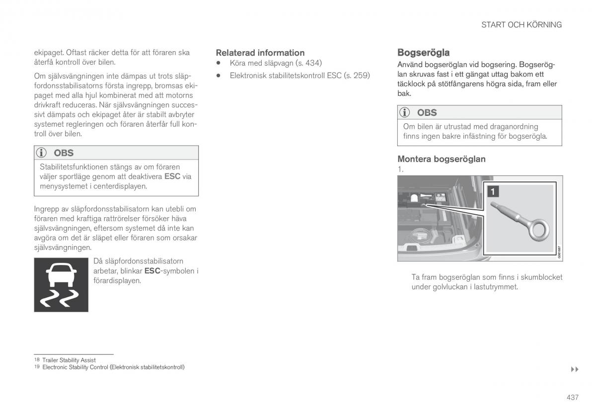 Volvo XC60 II 2 instruktionsbok / page 439