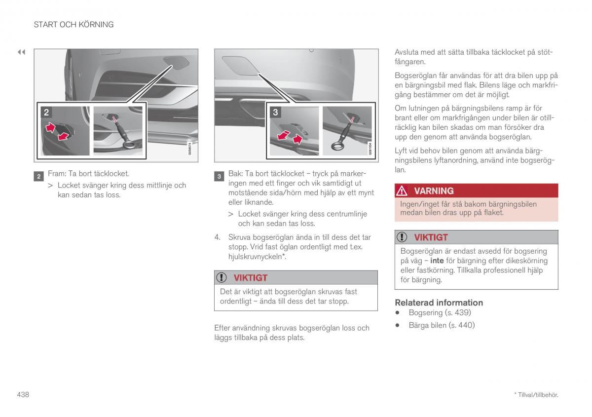 Volvo XC60 II 2 instruktionsbok / page 440