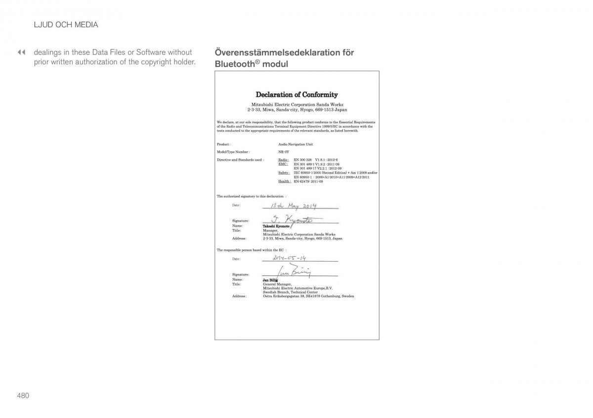 Volvo XC60 II 2 instruktionsbok / page 482