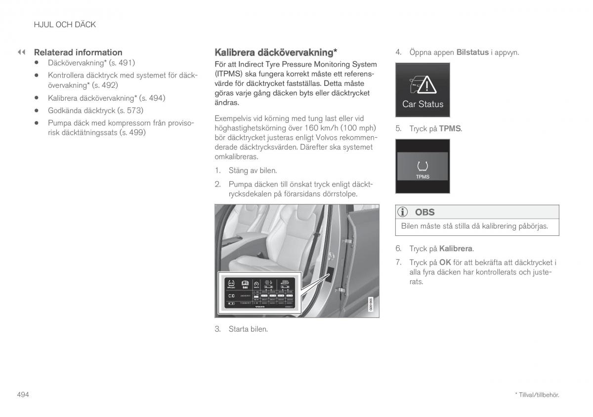 Volvo XC60 II 2 instruktionsbok / page 496