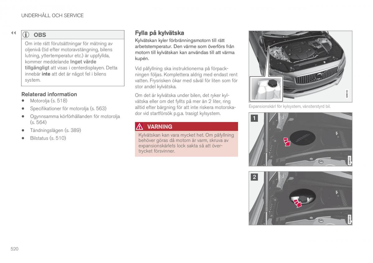 Volvo XC60 II 2 instruktionsbok / page 522