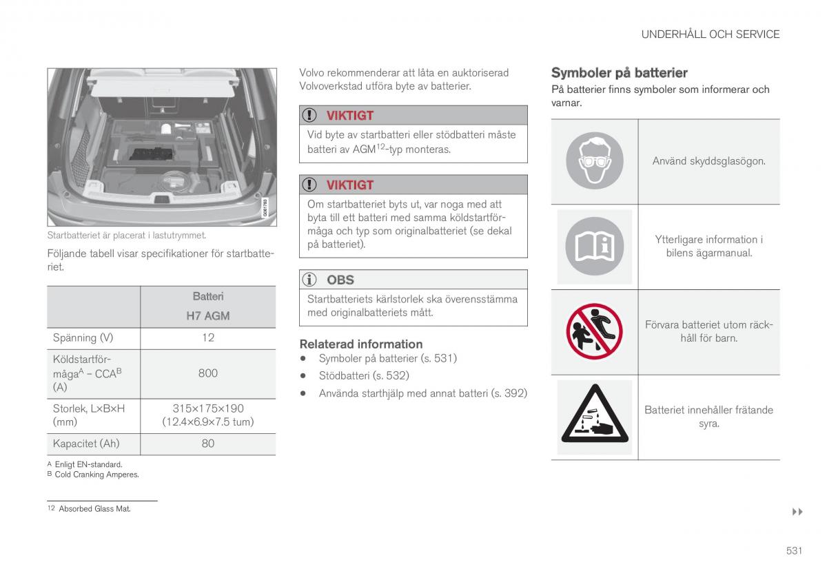 Volvo XC60 II 2 instruktionsbok / page 533