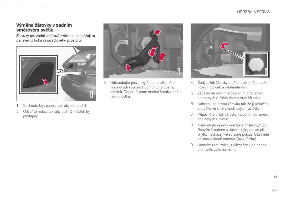 Volvo XC40 navod k obsludze / page 579