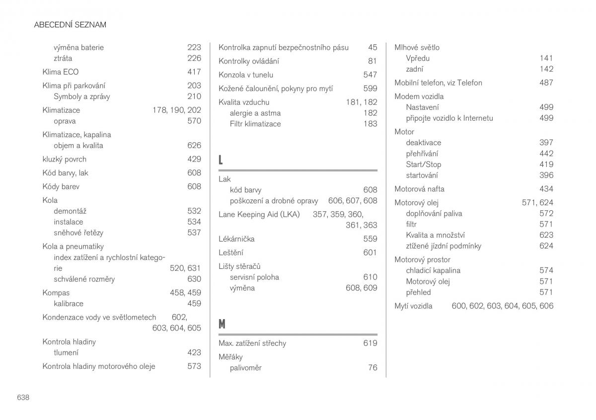 Volvo XC40 navod k obsludze / page 640