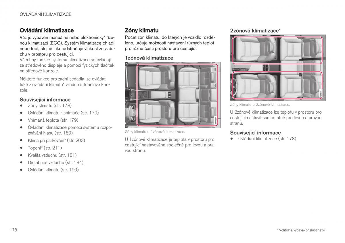 Volvo XC40 navod k obsludze / page 180