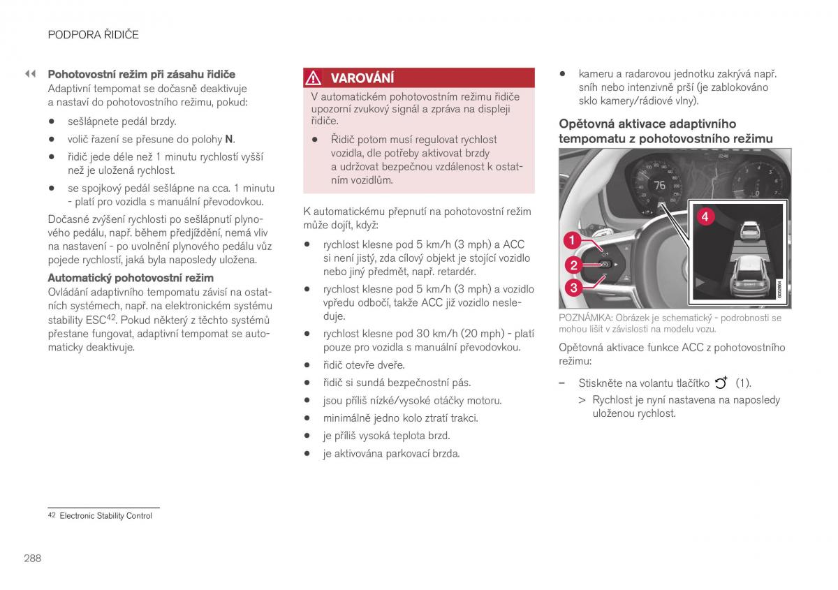 Volvo XC40 navod k obsludze / page 290