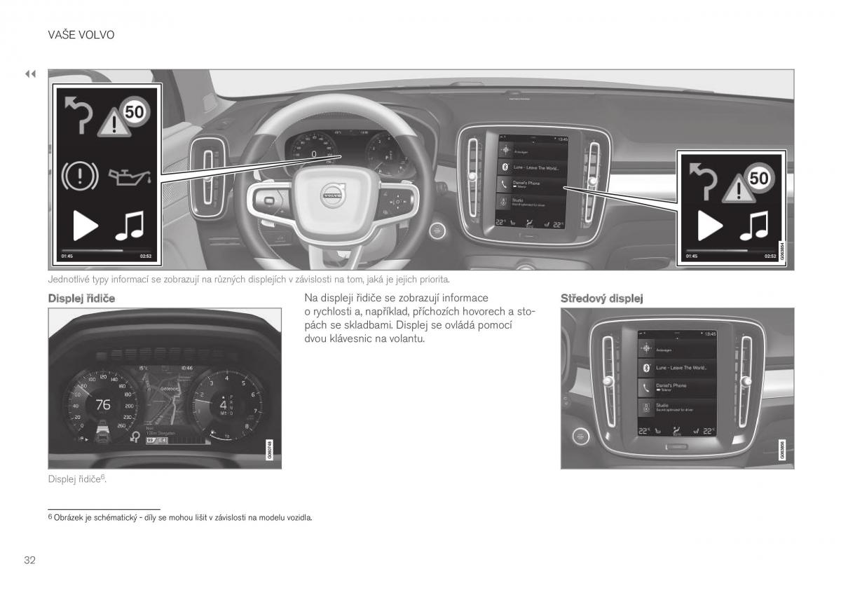 Volvo XC40 navod k obsludze / page 34