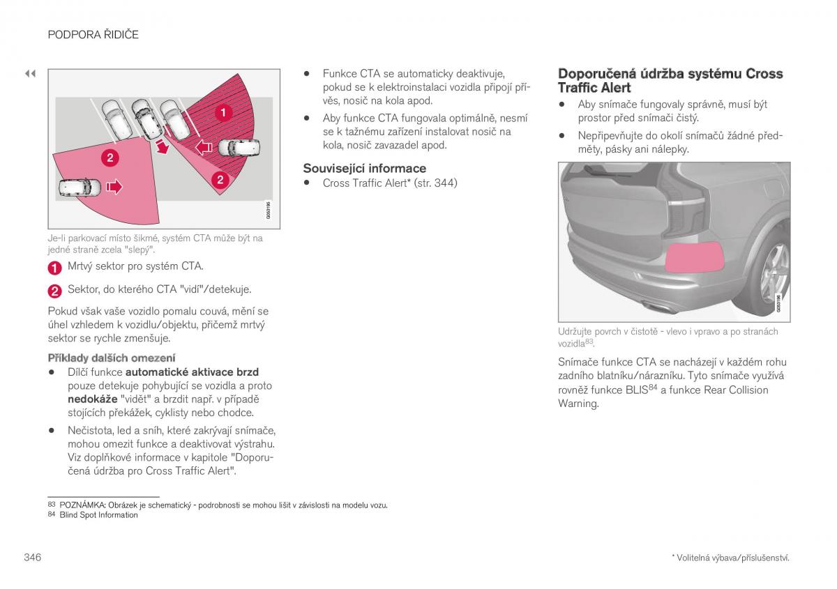 Volvo XC40 navod k obsludze / page 348