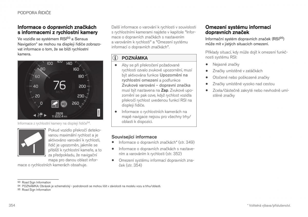 Volvo XC40 navod k obsludze / page 356