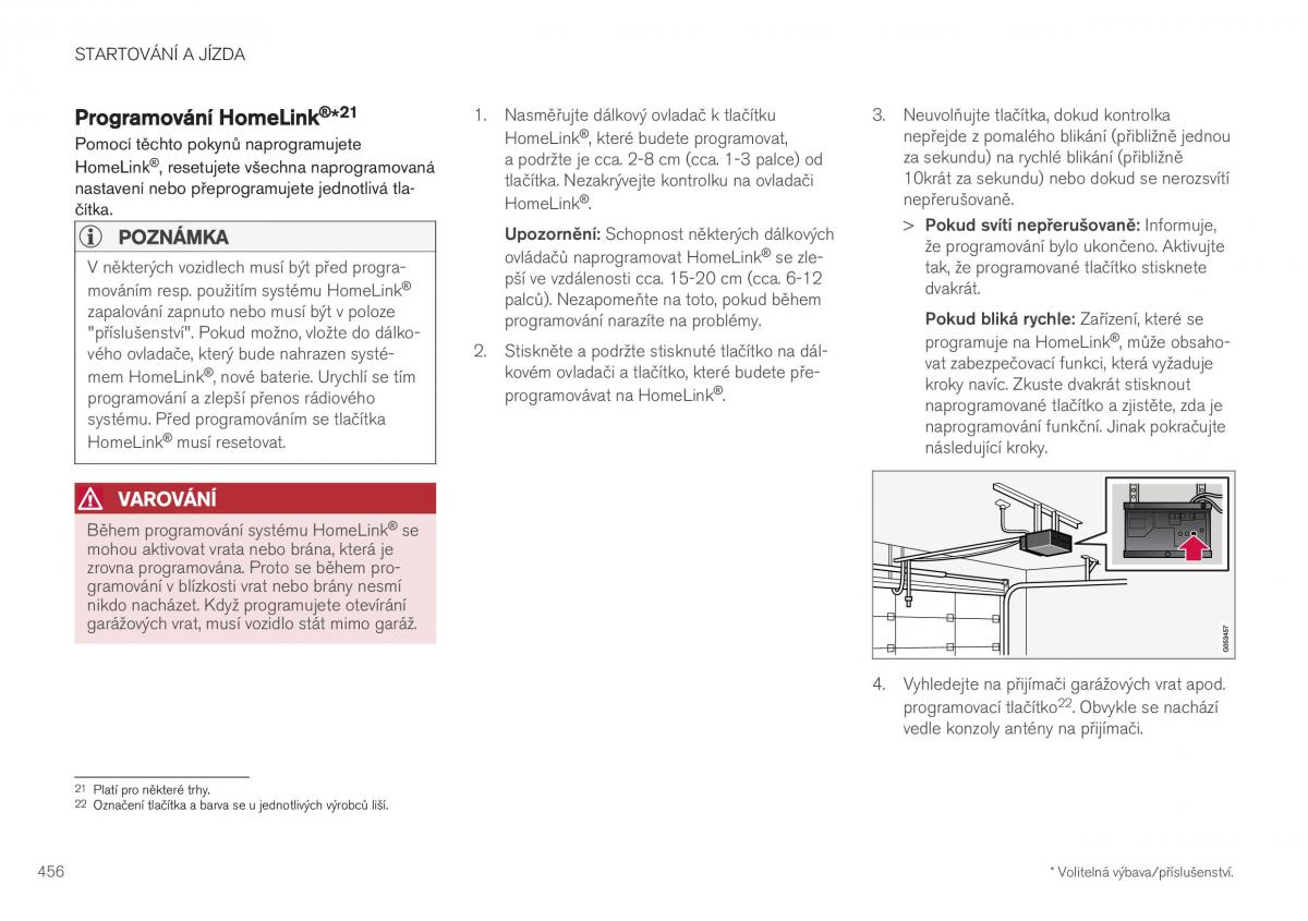 Volvo XC40 navod k obsludze / page 458