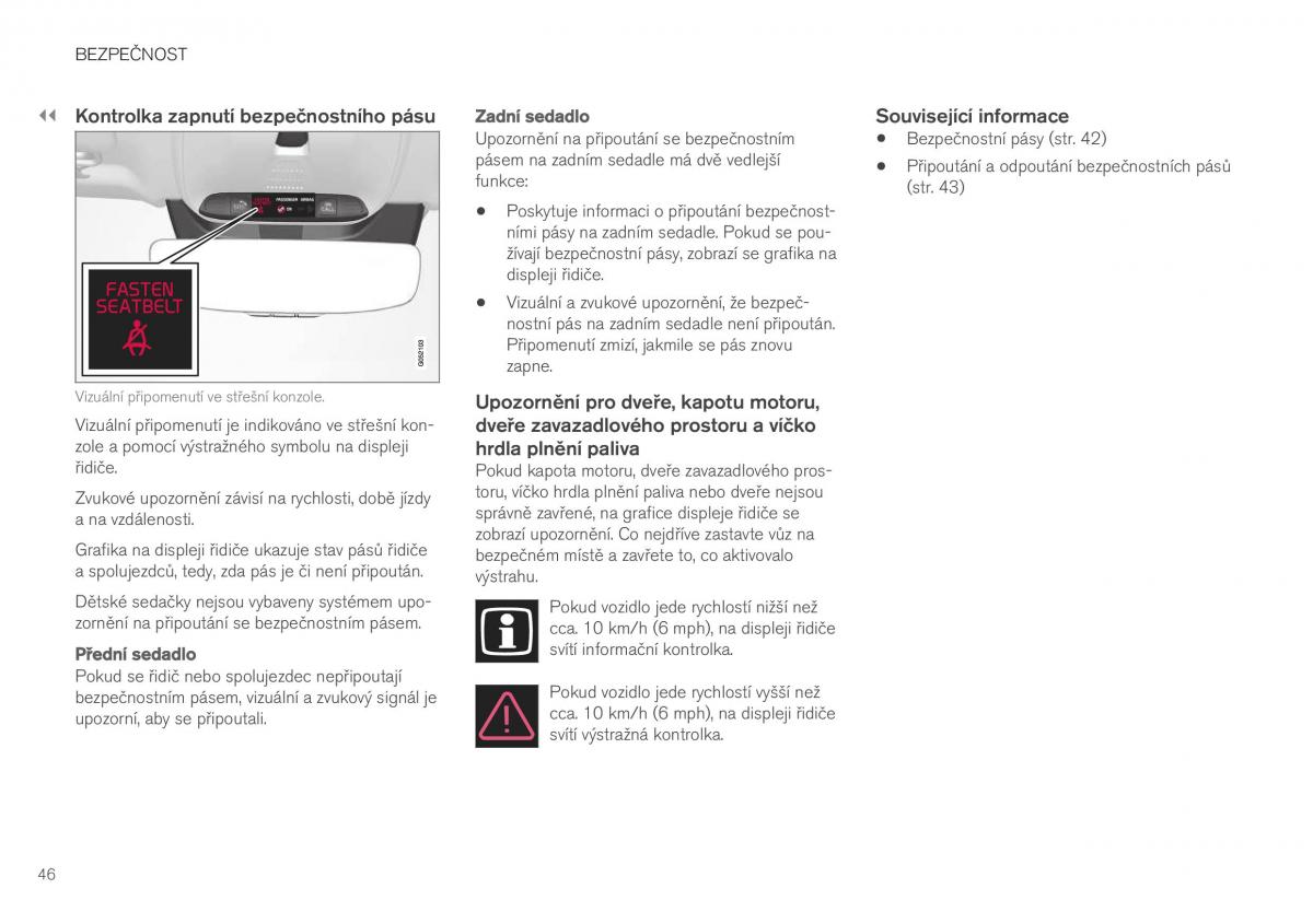 Volvo XC40 navod k obsludze / page 48