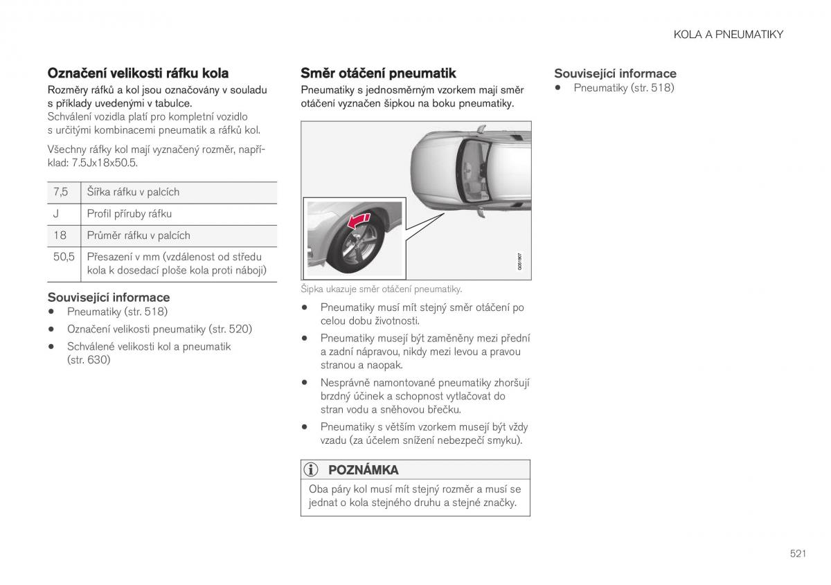 Volvo XC40 navod k obsludze / page 523