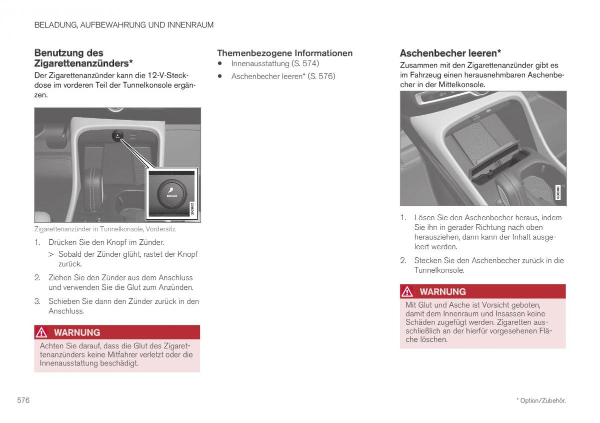 Volvo XC40 Handbuch / page 578