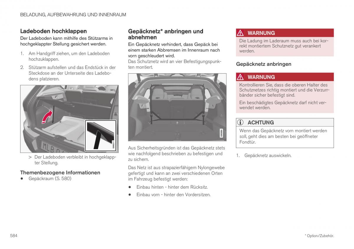 Volvo XC40 Handbuch / page 586