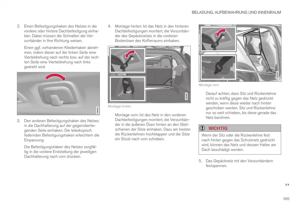 Volvo XC40 Handbuch / page 587